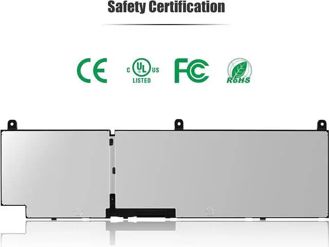 Alt view image 7 of 7 - INTIFO 68Wh C903V Laptop Battery Compatible with Dell Precision 7550 7750 7560 7760 Series Notebook PKWVM CR72X 17C06 447VR [11.4V 68Wh 6-Cell]