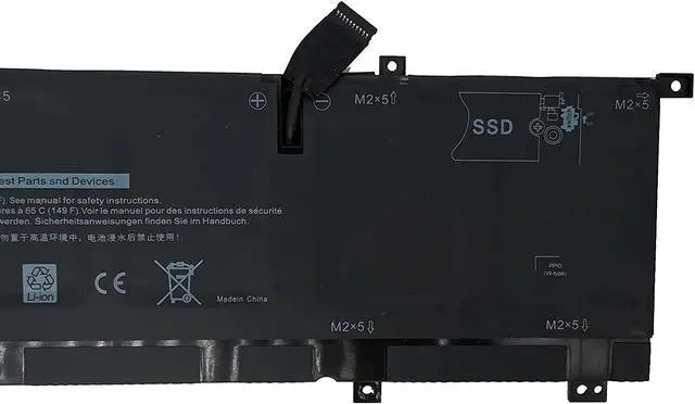 Alt view image 3 of 6 - Fully. 8N0T7 Replacement Battery Compatible with Dell XPS 15 9575 Precision 5530 2-in-1 Series Notebook 8NOT7 TMFYT 0TMFYT - 75Wh 11.4V