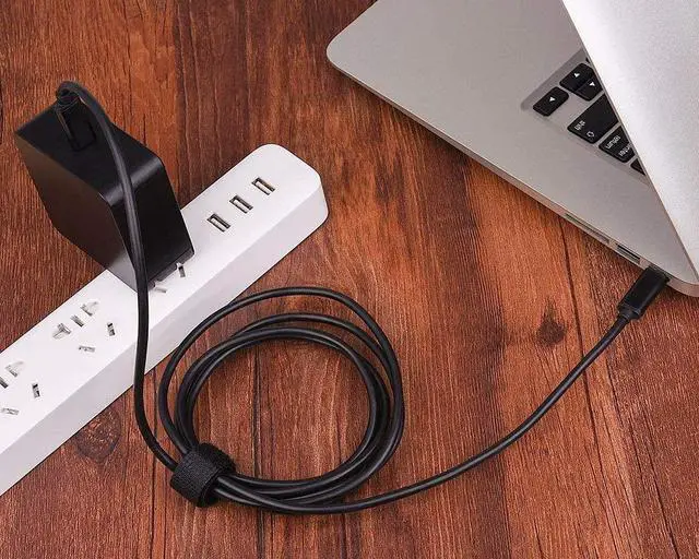 Alt view image 7 of 7 - USB C Laptop Charger 65W Fit for HP EliteBook x360 830 840 850 735 745 1040 250 G5 G6 G7 1020 1030 G2 G3 G4 ProBook 450 440 650 Spectre Elite x2 1013 G3 with Type C Power Supply AC Adapter Cord