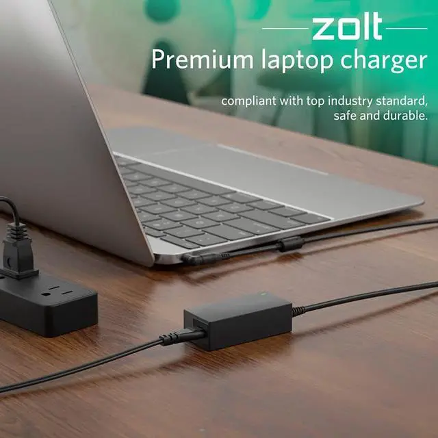 Alt view image 6 of 6 - Zolt 33W 45W Replacement AC Adapter Laptop Charger for Asus Chromebook C200MA C300MA X102 F102 X202E F200 R200 VivoBook ZenBook ADP-40TH EXA1206CH AD890326 Power Supply Cord