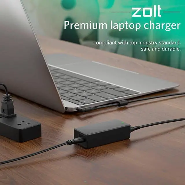 Alt view image 7 of 7 - Zolt 45W 65W Universal Laptop Charger for Acer Aspire 5 1 3 E5 ES1 A515-54 Swift 3 N15Q9 E5-575 Chromebook 11 R11 14 15 c7 Travelmate P6 Swift Spin 1 3 5 Series Power Supply Cord 19V 3.24A Max