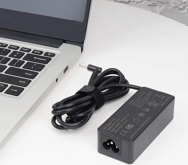 Alt view image 7 of 7 - 19.5V 2.31A 45W Ac Adapter Power Charger for HP Pavilion 11 13 15, HP Stream 11 13 14, Hp Touchsmart 11 13 15, HP Spectre Ultrabook 13 Laptop Power Supply Charger Cord