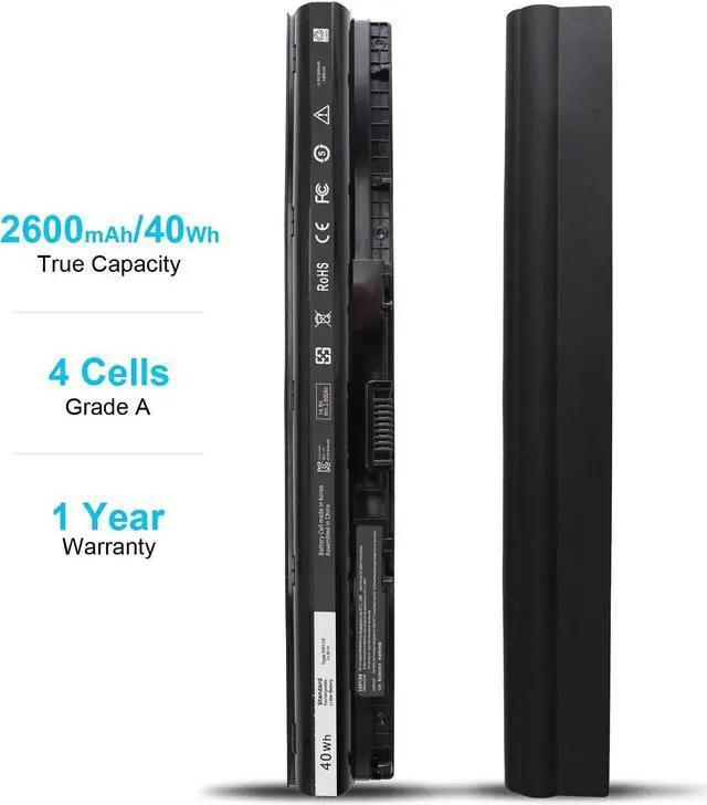 Alt view image 5 of 7 - 40Wh Type M5Y1K 14.8V Battery for Dell Inspiron 15 5000 3000 Series 5566 5555 5558 5559 5758 3567 3551 3552 3558 14 3451 3452 3458 5458 17 5755 5758 5759 GXVJ3 HD4J0 WKRJ2 VN3N0 P51F P47F P63F P64G