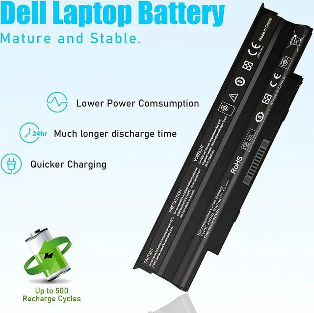 Alt view image 4 of 7 - New J1KND Replacement Battery for Dell Inspiron 13R /N3010 14R /N4010 14R /N4110 / 15R /N5010 17R/ N7010 Fit Model:312-0233 312-1205 383cw 451-11510