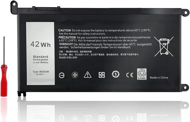 Main image of NATNO WDX0R Laptop Battery for Dell Inspiron 13-5000 13-7000 15-5000 15-7000 17-5000 Series 7378 7368 5368 5378 5379 7560 7569 7570 7579 5565 5567 5568 5578 5767 5765 [42Wh 11.4V 4Cell]