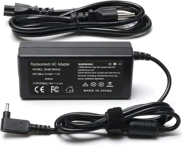 Main image of 65W AC Adapter Laptop Charger for Acer Aspire A515-54 R5-571T R5-571TG V3-372T R7-371T A115-31 R5-471T V3-372 Swift SF314-52 SF314-51 SF113-31 Spin SP111-32N SP513-52N Power Laptop Adapter Supply Cord