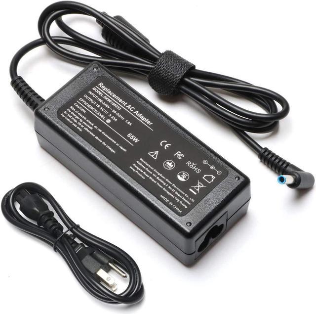 65W Laptop Charger Adapter Replace for HP EliteBook 820 840 850 725 745 755  G3 G4 G5 X360 ProBook 640 650 G2 430 440 450 455 G3 G4 Folio 1040 1030 1020  G1 G2 G3 15-u010dx 15-u011dx Power Cord 