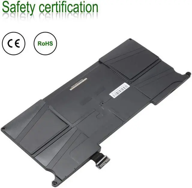 Alt view image 3 of 6 - A1495 A1406 New Laptop Battery Replacement for MacBook Air 11 Inch A1465 A1370 (Mid 2011 2012 2013 Early 2014 2015 Version); MC968 MD223 MD711 020-7376-A 020-7377-A