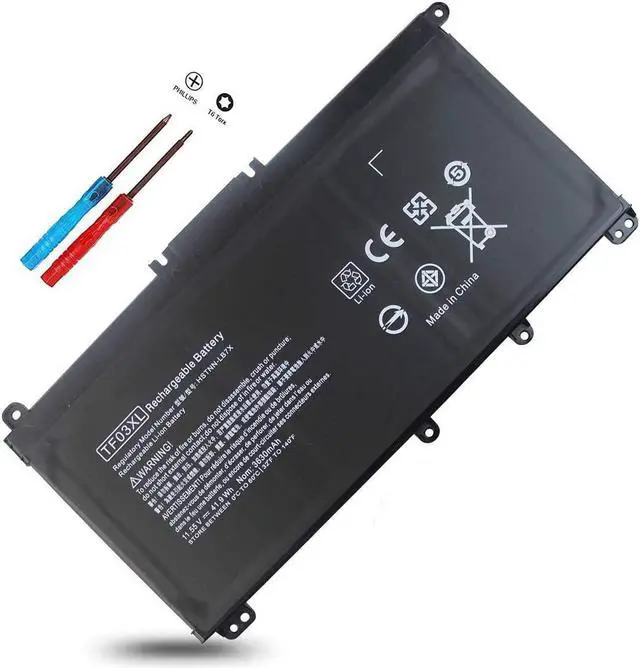 Main image of TF03XL 920070-855 Battery for HP Pavilion 17 15 14 17-AR050WM 15-CC023CL 15-CC050WM 15-CC060WM 15-CC123CL CC563ST 15-CD040WM 17-AR 15-CC 15-CD 15-CK 14-BF 920046-121 421 541 HSTNN-LB7X IB7Y LB7J LB7L