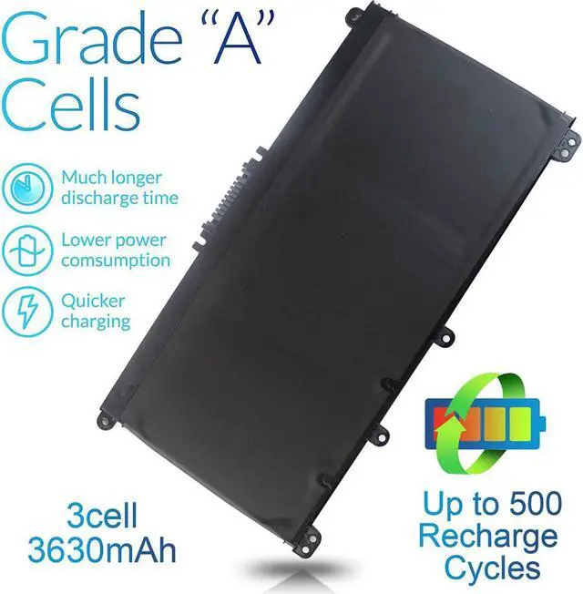 Alt view image 4 of 7 - TF03XL 920070-855 Battery for HP Pavilion 17 15 14 17-AR050WM 15-CC023CL 15-CC050WM 15-CC060WM 15-CC123CL CC563ST 15-CD040WM 17-AR 15-CC 15-CD 15-CK 14-BF 920046-121 421 541 HSTNN-LB7X IB7Y LB7J LB7L