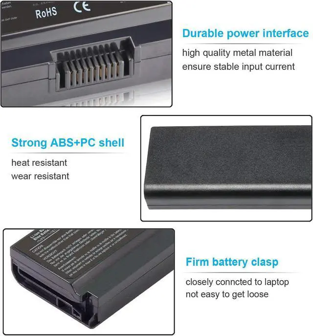Alt view image 3 of 7 - PA3817U-1BRS Laptop Battery Compatible with Toshiba Satellite C655 C650D C675 C660 L700 L750 L755 L770 L645 L655 L675 P745 P755 P775 M640 M645 A660 A655 A665 PA3818U PA3819U PA3816U PA3634U PABAS228
