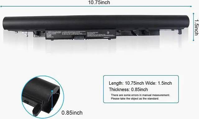 Alt view image 2 of 7 - JC04 JC03 919700-850 15-bs0xx 15-bs1xx 15-bw0xx 17-bs0xx 14-bs0xx Laptop Battery for HP,15-bs015dx 15-bs060wm 15-bs113dx 15-bs115dx 15-bs013dx 919700850 919681-421 HSTNN-LB7V 17-bs153cl 3inr19/66 JCO3