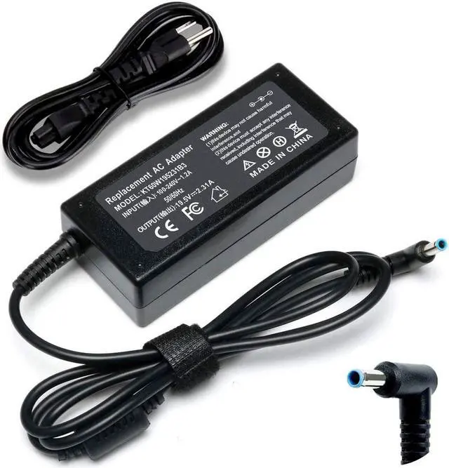 Main image of 19.5V 2.31A 45W AC Adapter Charger Compatible with HP Pavilion x360 x2 11 13 15 M1 TouchSmart, Envy x360 x2 13 15 M6, Stream 11 13 14, 15-f 15-f272wm 15-f387wm 15-f233wm 15-bw 15-bs 15-a 15-d 15-g