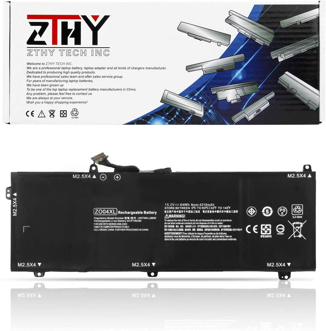 thumbnail image 2 of ZO04XL Replacement Battery For HP ZBook Studio G3/G4 - 64Wh 15.2V Li-Ion (4-Cell) 2 of 6