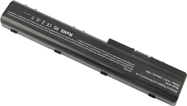 Alt view image 3 of 6 - Fancy Buying New 8Cells Laptop Battery fits HP HDX18 HDX18t HP Pavilion dv7t dv7z dv8 HSTNN-OB75 HSTNN-OB74 HSTNN-IB74 HSTNN-IB75 464059-3XX 464059-141 KS525AA, HP Pavilion dv7-. Series