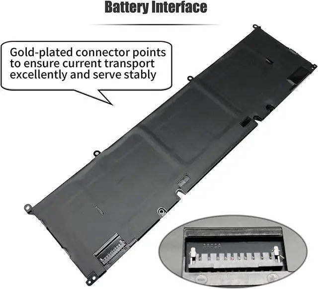 Alt view image 5 of 7 - 86Wh 69KF2 Laptop Battery Compatible with Dell XPS 15 9500 Precision 5550 Alienware M15 R3 R4 M17 R3 R4 Series Notebook 8FCTC P8P1P DVG8M 70N2F M59JH [11.4V 86Wh 6-Cell]