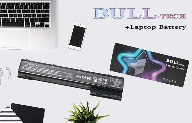 Alt view image 6 of 7 - 8-Cell VH08 VH08XL Laptop Battery for HP EliteBook 8560w 8570w 8760w 8770w, fits 632113-151 632425-001 632427-001 HSTNN-F10C HSTNN-I93C HSTNN-IB2P HSTNN-LB2P QK641AA