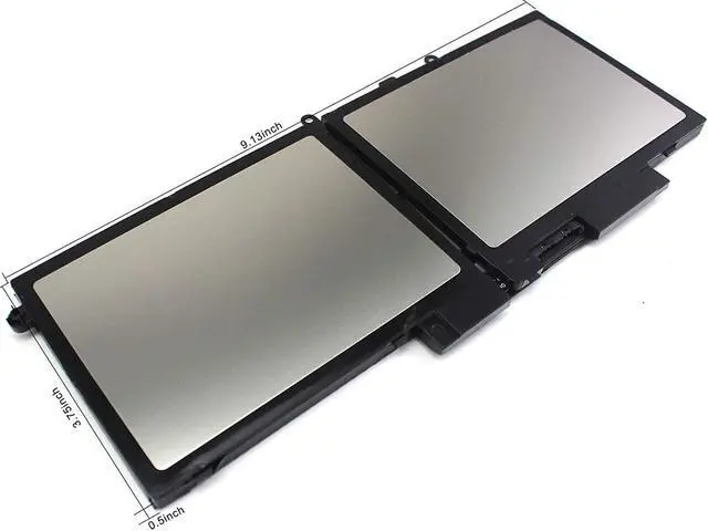 Alt view image 6 of 7 - GJKNX Laptop Battery Compatible with Dell Latitude 5480 5580 5280 5490 5491 5580 5590 5591 E5480 E5580 E5590 E5490 Precision 15 3520 3530 M3520 GD1JP 0GD1JP DY9NT 0DY9NT[7.6V 68Wh]