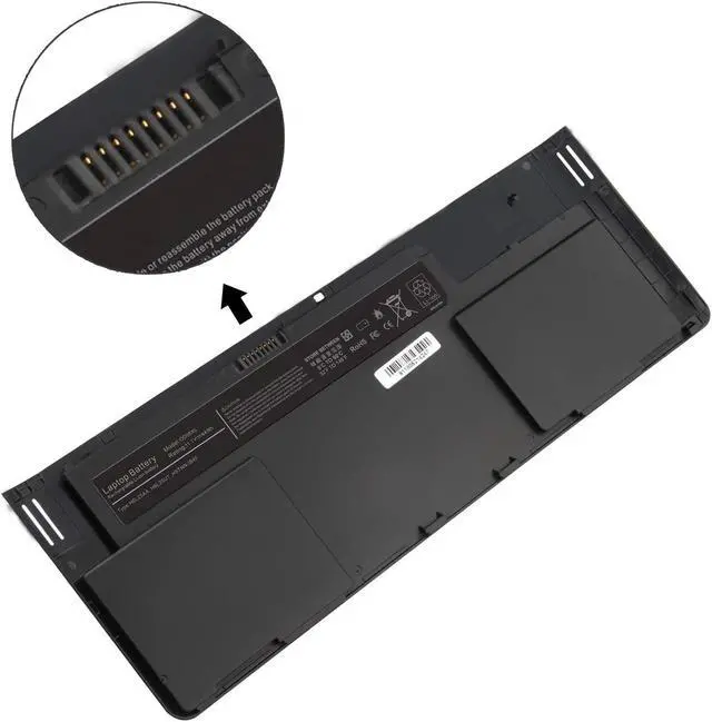 Alt view image 2 of 7 - Fancy Buying New 698943-001 Laptop Battery for HP EliteBook Revolve 810 G1 Tablet HP EliteBook Revolve 810 Tablet HSTNN-IB4F OD06XL HSTNN-W91C 698750-171 H6L25AA H6L25UT [6 Cells 11.1V 44Wh]