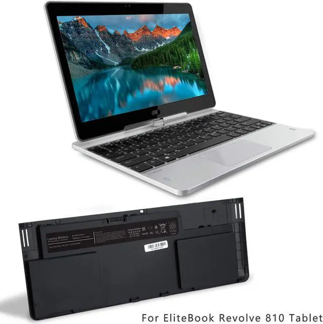 Alt view image 7 of 7 - Fancy Buying New 698943-001 Laptop Battery for HP EliteBook Revolve 810 G1 Tablet HP EliteBook Revolve 810 Tablet HSTNN-IB4F OD06XL HSTNN-W91C 698750-171 H6L25AA H6L25UT [6 Cells 11.1V 44Wh]