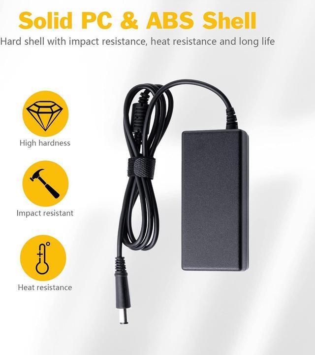 Alt view image 4 of 7 - 65W AC Adapter Laptop Charger for HP Pavilion G7 G6 G4 DV7 DV6 DV5 DV4 DM4 Probook 4530s 4540s 430 440 640 645 G1 EliteBook 820 840 G2 2000-2D19WM 2000-2A20NR Hp Compaq CQ57 CQ56 CQ60 CQ61 Power Cord