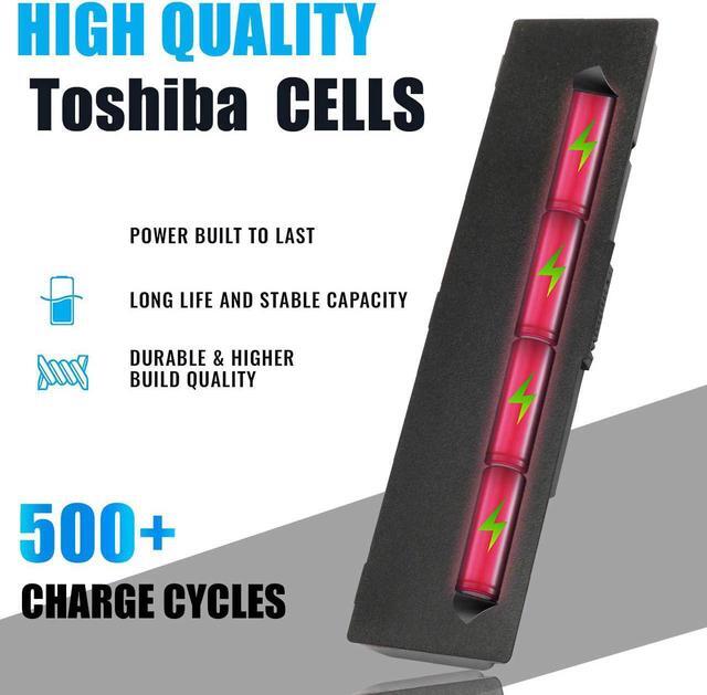 Alt view image 2 of 7 - New PA3534U-1BRS - PA3533U-1BRS - PA3533U-1BAS - PA3534U-1BAS Laptop Battery for Toshiba Satellite A200 A210 A300 A350 A355 L300 L305 L450 L500 L505 L555 Series[10.8V 4400mAh]-12 Months Warranty