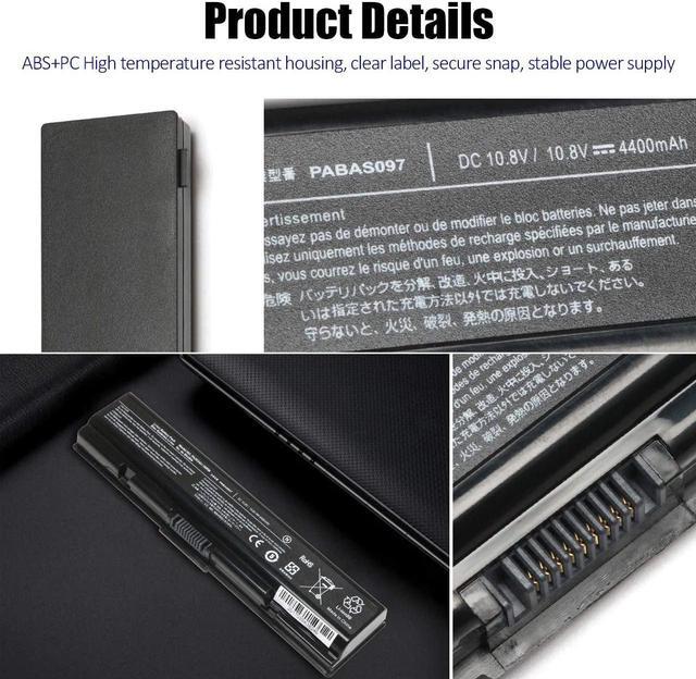 Alt view image 4 of 7 - New PA3534U-1BRS - PA3533U-1BRS - PA3533U-1BAS - PA3534U-1BAS Laptop Battery for Toshiba Satellite A200 A210 A300 A350 A355 L300 L305 L450 L500 L505 L555 Series[10.8V 4400mAh]-12 Months Warranty