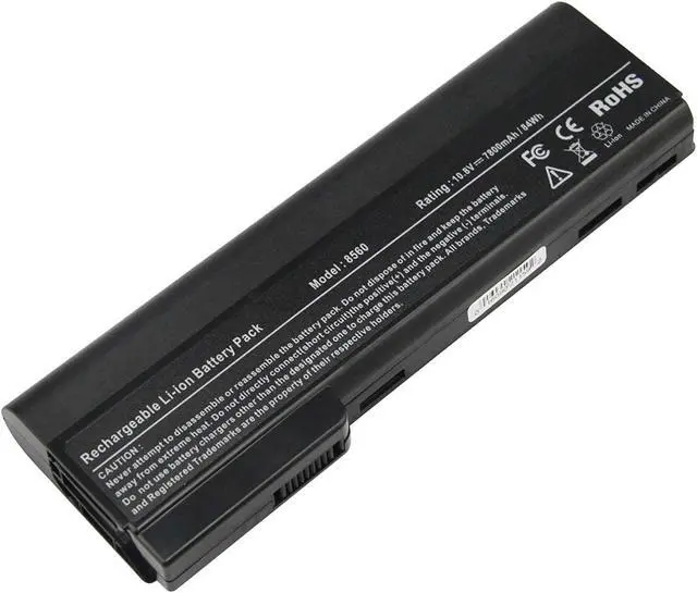 Alt view image 2 of 6 - Futurebatt Laptop Battery 9Cell 7800mAh for HP EliteBook 8460P 8460W 8470P 8470W 8560P 8570P; HP ProBook 6360B 6460B 6465B 6470B 6475B 6560B 6565B 6570B Notebook, P/N CC06 QK642AA 628666-001