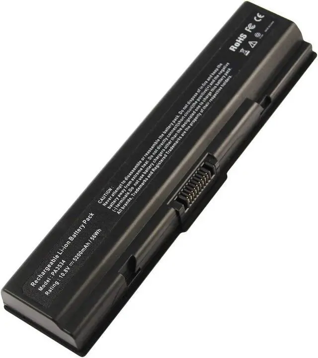 Alt view image 3 of 4 - Futurebatt Laptop Battery 5200mAh for PA3534U-1BRS Toshiba Satellite A200 A205 A210 A215 A300 A300D A305 A305D L200 A215-S4697 A505-S6012 A505-S6016