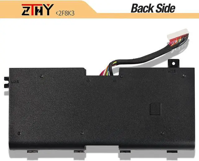 Alt view image 6 of 7 - ZTHY 2F8K3 Battery Replacement for Dell Alienware 17 R1 17X M17X-R5 Alienware 18 R1 18X M18X-R3 Series Gaming Laptop 02F8K3 KJ2PX 0KJ2PX G33TT 0G33TT 0NU209 451-BBCB 14.8V 86Wh 5700mAh