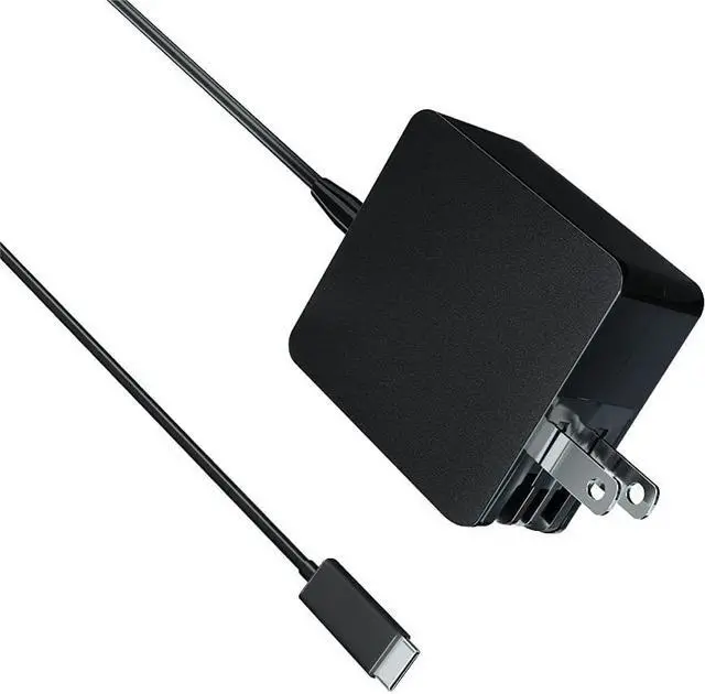 Main image of 45W Type-C Laptop Charger, Fit for ASUS ZenBook Flip S UX370UA UX370U UX370 Chromebook Flip C101 C302 C101PA C213 C223 C302 C403 C523 Samsung Chromebook Plus Pro 4 with USB-C AC Adapter Cord