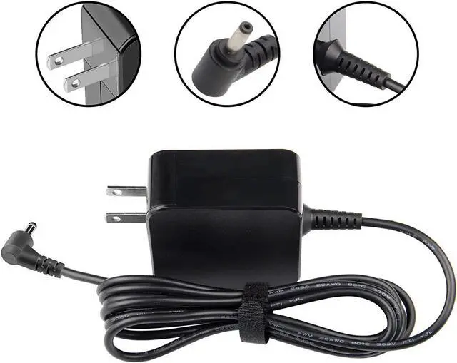 Alt view image 5 of 6 - AC Adapter Charger for Asus X541N X541NA X553M X540S F510U Q200E Q302L Q504UA Q304U UX360C UX31A UX330U UX305C C202SA C300SA E402WA AD890326
