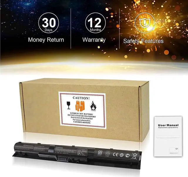 Alt view image 7 of 7 - BYTEC KI04 800049-001 Notebook Laptop Battery Compatible with HP Pavilion 14-ab 15-ab 17-g Series, HSTNN-LB6R HSTNN-LB6S/DB6T 800010-421 17-g121wm 17-g053us 15-an050nr 17-g119dx 17-g113dx 15 -ab243cl