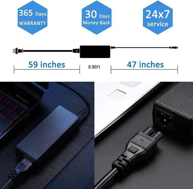 Alt view image 6 of 7 - AC Adapter Charger for Samsung Galaxy Book Flex Alpha NP730QCJ-K02US, NP730QCJ-K01US. by Galaxy Bang USA