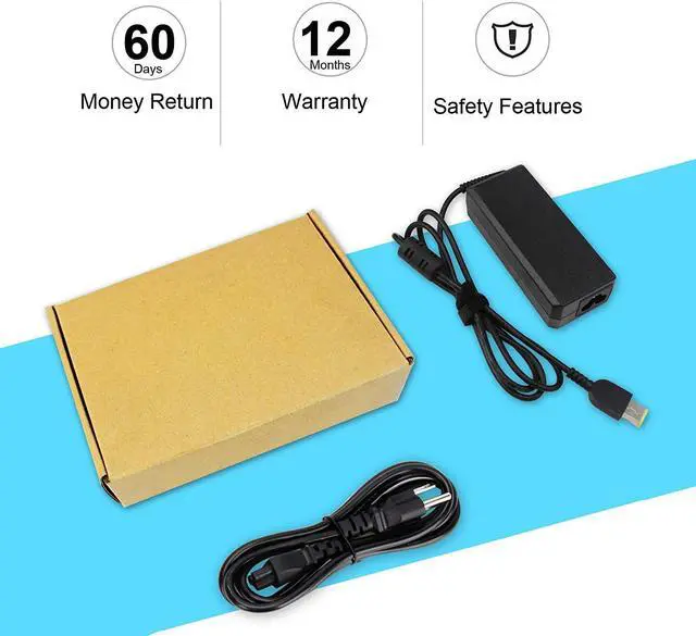 Alt view image 6 of 7 - 90W PA-1650-72 AC Adapter Charger for Lenovo Thinkpad Z50-70 Z50-75 Z41 Z70-80 G50-30 G50-45 X240 X260 X270 X380 Yoga 260 370 E450 E460 E470 E560 E570 B40 B50 G50 T460 T460s T450 T450s