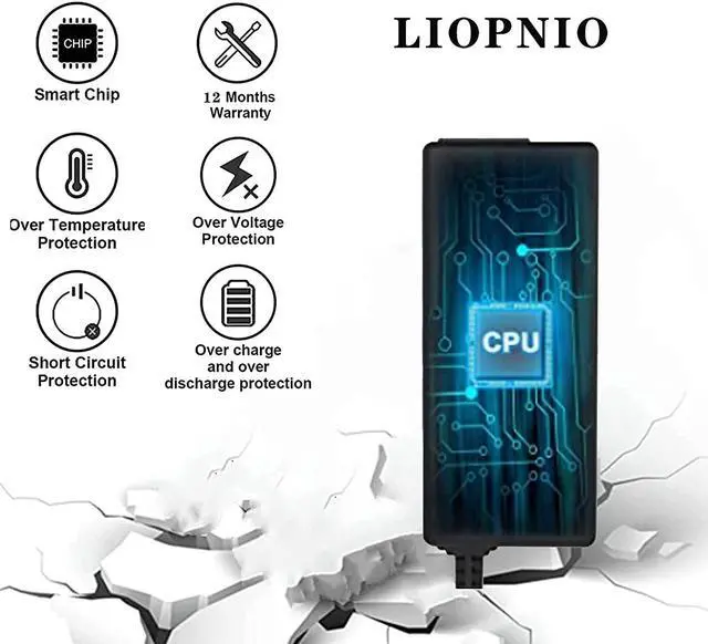 Alt view image 5 of 7 - LIOPNIO Laptop Charger AC Adapter for Toshiba Satellite C55 C55D C665 C50 C850 C855 C855D L655 L755 L745 P50 S55 ,Toshiba Portege Z930 Z830 Z30,Satellite Radius 15 14 11 Power Supply Cord