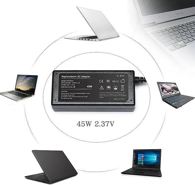 Alt view image 3 of 7 - Laptop Charger for Acer Aspire 5 A515-44 A515-46 A515-54 A515-54G A515-55 A515-56 A517-52:A515-44-R41B A515-54-37U3 54-55ZD A515-54G-73WC 54G-54QQ;A515-55-588C 55-56UK 46-R14K Power Cable