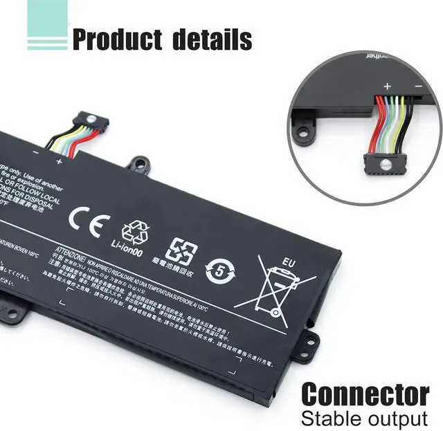 Alt view image 3 of 7 - BOWEIRUI L16C2PB2 L16M2PB1 Laptop Battery Replacement for Lenovo IdeaPad 330 Battery 330-15IKB 320-15IKB 320-15AST 320-17IKB S145-15AST 320-15ABR 320-14AST Series L16L2PB2 L16L2PB1 L16S2PB1 L16C2PB1