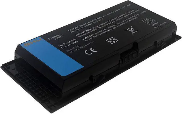 Alt view image 2 of 5 - GHU Laptop Battery 11.1V 87Wh Replacement for FV993 PG6RC R7PND 0TN1K5 FJJ4W V7M28 7DWMT JHYP2 K4RDX KJ321 Compatible for Dell Precison M4600 M4700 M4800 M6600 M6800 9-Cell
