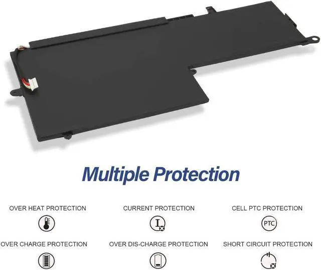Alt view image 3 of 4 - HP PK03XL Laptop Battery for HP Spectre 13 Pro X360 G1 G2 13-4000 13-4100 13-4200 13-4000nf 13-4003dx 4005dx 4006tu 4103dx 4020ca 4105dx 4101dx 4002dx HSTNN-DB6S 789116-005 788237-2C1 TPN-Q157