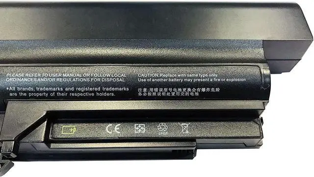 Alt view image 5 of 6 - GHU New Battery 33+ 48 WH Replacement for 43R2499 42T4644 41U3198 42T4677 Compatible with Lenovo Thinkpad R61 T400 R400 42T4531 42T5225 42T5229 42T5226 42T5264 41U3196 42T5225 42T5262