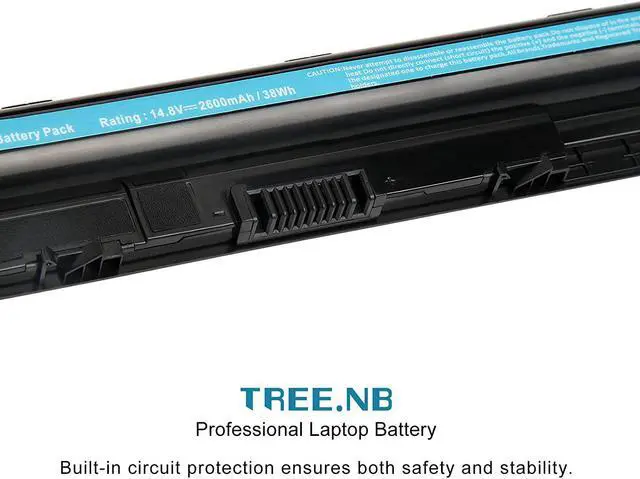 Alt view image 4 of 6 - Laptop Battery M5Y1K for Dell Inspiron Laptop Battery INSPIRON 5758 5551 3551 5455 5451 5545 5558 5555 5458 Latitude 3460 3560 Part# GXVJ3 HD4J0 K185W M5Y1K WKRJ2