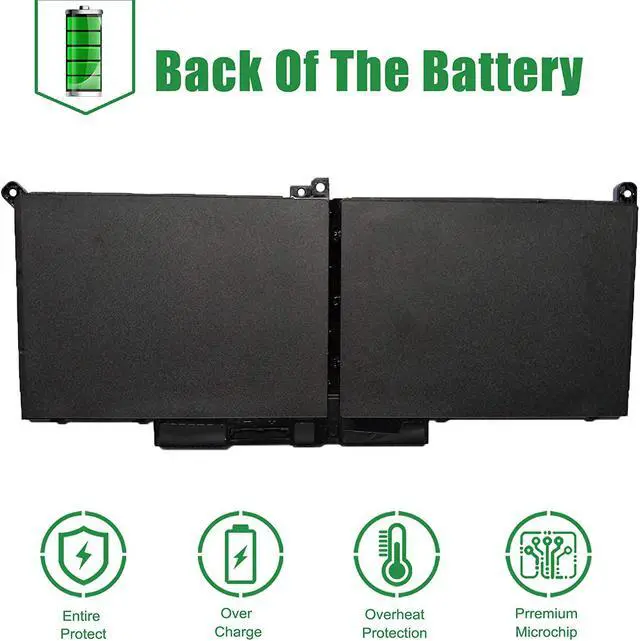 Alt view image 6 of 6 - JIAZIJIA F3YGT 2X39G Battery Replacement for Dell Latitude 7480 7490 E7480 E7490 7280 7290 E7280 E7290 7380 7390 E7380 E7390 Series DM3WC 0DM3WC