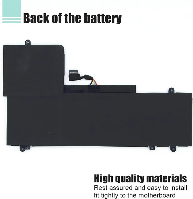 Alt view image 4 of 7 - BOWEIRUI L15L4PC2 (7.64V 53Wh 6974mAh) Laptop Battery Replacement for Lenovo Ideapad Yoga 710-14IKB 710-14ISK 710-15ISK Series Notebook 5B10K90778 L15M4PC2 5B10K90802