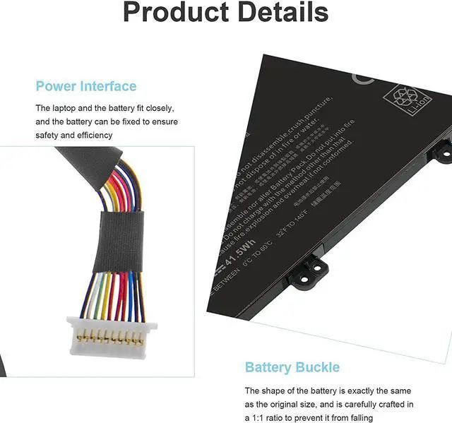 Alt view image 4 of 7 - SG03XL Laptop Battery for HP Envy M7-U109DX M7-U009DX 17t-U000 17-U011NR 17-U163CL 17-U177CL 849048-421 849049-421 849314-850 849315-850 849314-856 HSTNN-LB7F HSTNN-LB7E TPN-I126 HSTNN-LB7E HSTNN-LB7F