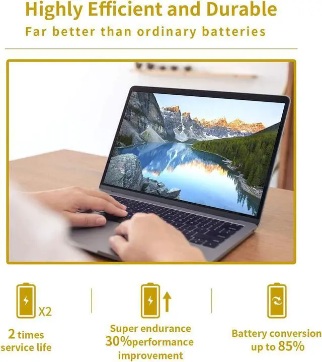 Alt view image 3 of 7 - Allianwere CI03XL Battery Compatible with Hp ProBook 640 G2 655 G2 Series Laptop CI03 801554-001 HSTNN-UB6Q Battery Replacement