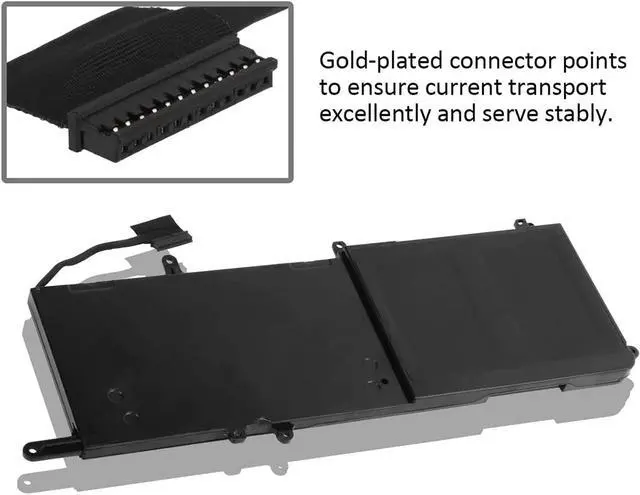 Alt view image 5 of 5 - 9NJM1 0546FF 0HF250 44T2R HF250 MG2YH 0MG2YH 546FF Laptop Battery Replacement for Dell Alienware 15 R3 R4 17 R4 R5 Series (15.2V 68Wh)