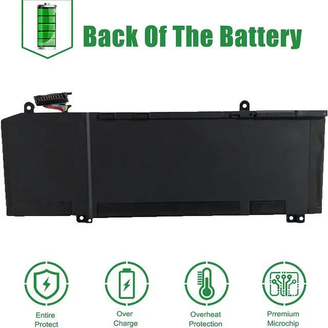 Alt view image 2 of 6 - JIAZIJIA 1F22N Battery Replacement for Dell G7 7790 7590 G5 5590 Series 08622M 0HYWXJ 0JJPFK JJPFK 8622M HYWXJ