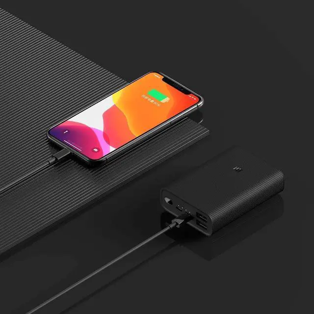Alt view image 7 of 7 - Xiaomi Mi Power Bank 3 Ultra Compact, 10000 mAh, Graphite Black