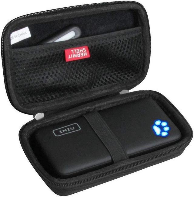 Hermitshell Travel Case for INIU Portable Charger LED Display 20000mAh Power  Bank/INIU Ultra-high 20000mAh Capacity Portable Charger 
